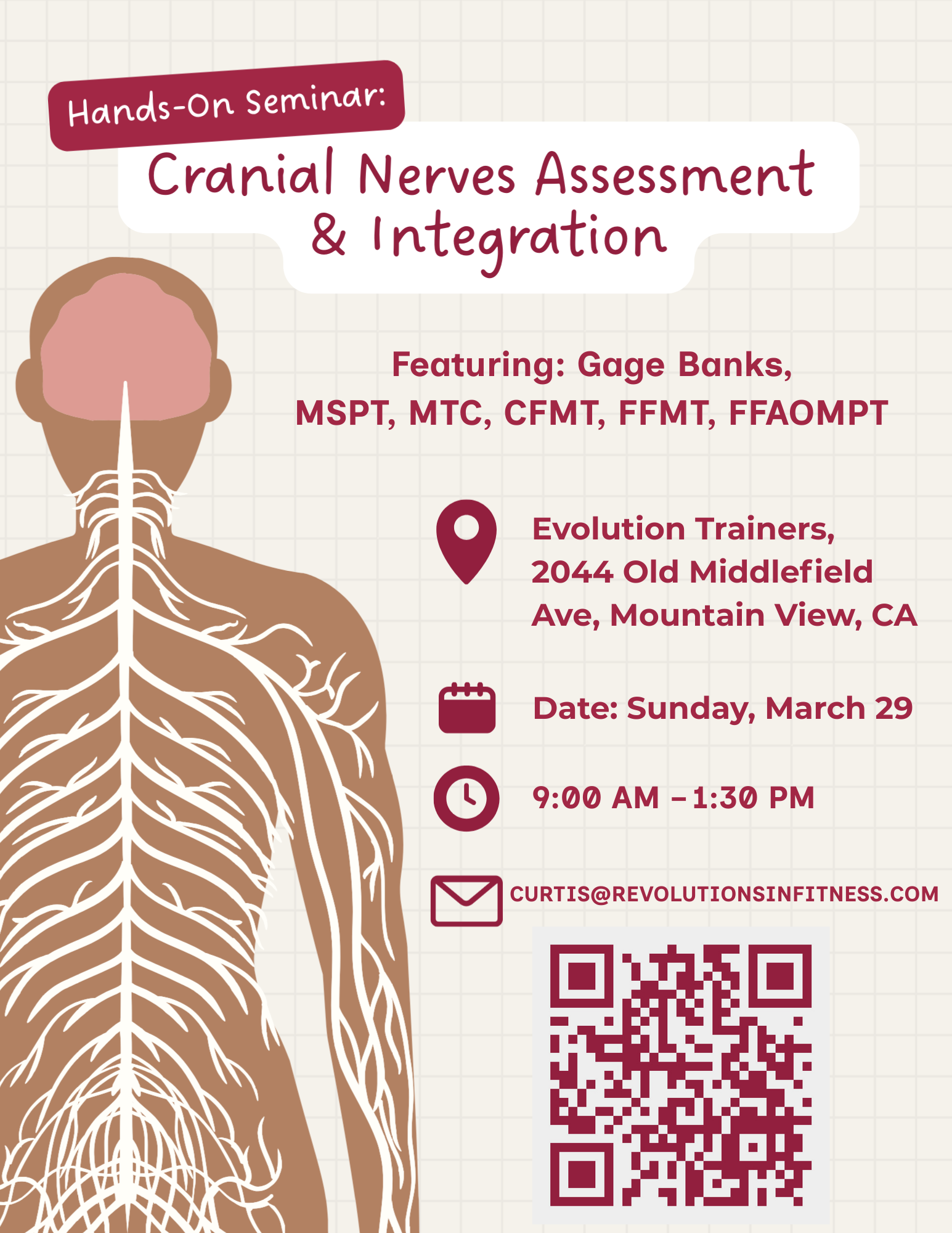 Cranial Nerves BA Study Group Flyer